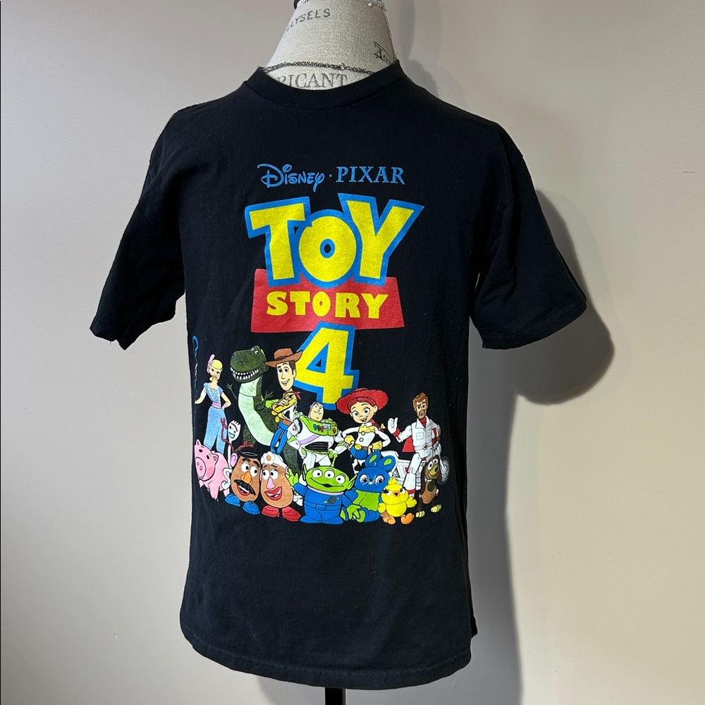 Toy Story 4 T-Shirt, Disney, Black (Size Medium)